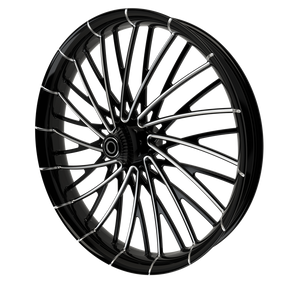 Dirty Spoke Harley Pan America Black Double Cut Wheels