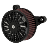 Dirty Spoke Air Cleaner in Black