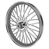 26 Inch Dirty Spoke Chrome Harley Wheel
