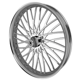 Dirty Spoke Harley Touring Chrome Wheels