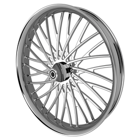 Dirty Spoke Harley Touring Chrome Wheels