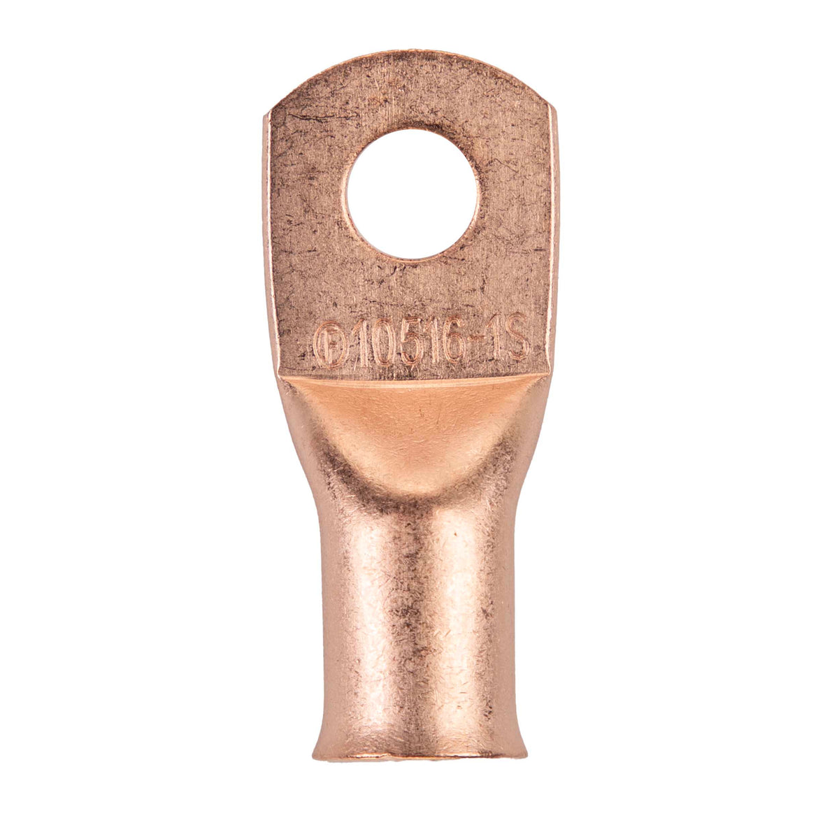 Install Bay Copper Uninsulated Ring Terminal 1/0 Gauge 5/16 inch - CUR10516