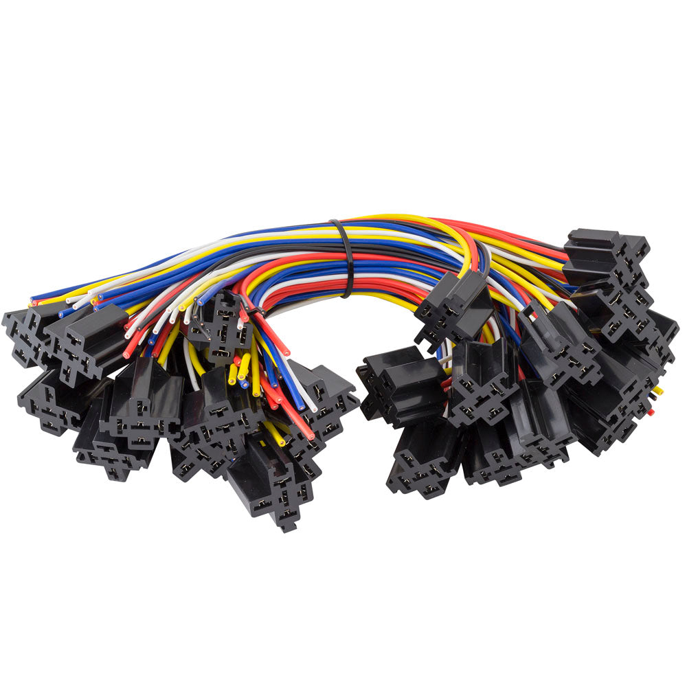 Install Bay Economy Relay Socket With 12 Inch Leads - Package of 25 - ERS-124