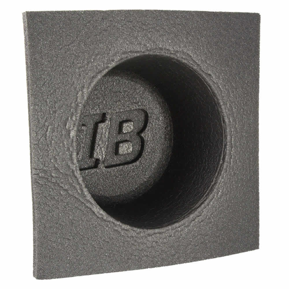 Install Bay Acoustic Speaker Baffles 4 Inch Shallow Round - Pair - IBBAF42