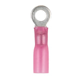 Install Bay Heat Shrink Red Ring Terminal 22-18 Gauge #8 - HSRRT8