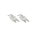 Raptor Mid Series Nickel-Plated Mini ANL Fuses | 80A | 2 Pack - RMANL80