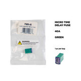 Install Bay 40AMP MICRO FEMALE TIME DELAY FUSE - each - FMM-40