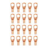 Install Bay Copper Uninsulated Ring Terminal 4 Gauge 1/2 inch - CUR412