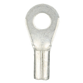 Install Bay Uninsulated Ring Terminal 22-18 Gauge #6 - Package of 100 - URR6