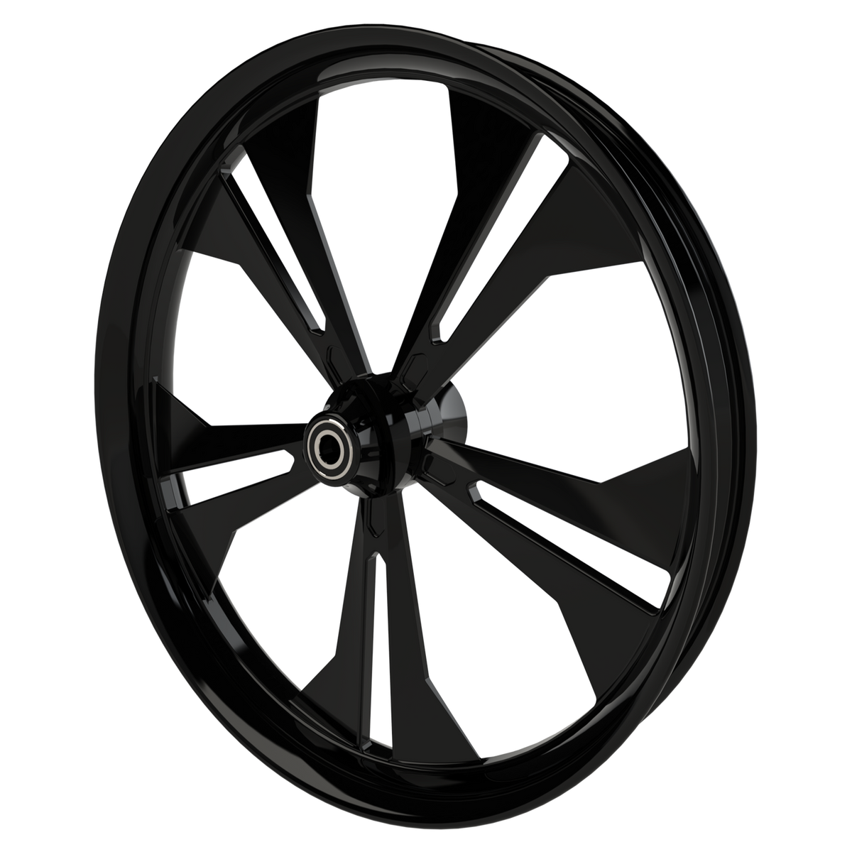 Eclipse Harley Touring Black Wheels