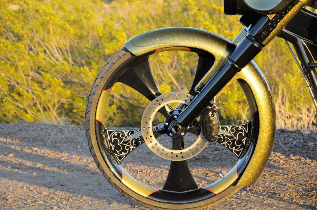 Edge Harley V-Rod Black Wheels