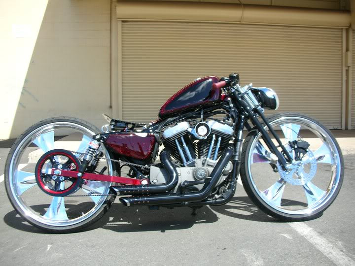 Edge Harley Touring Chrome Wheels
