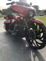 34 Inch El Krwa Black Harley Wheel