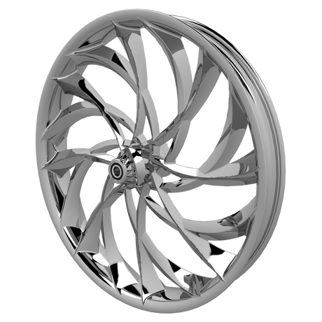 El Krwa 3D Indian Chrome Wheels