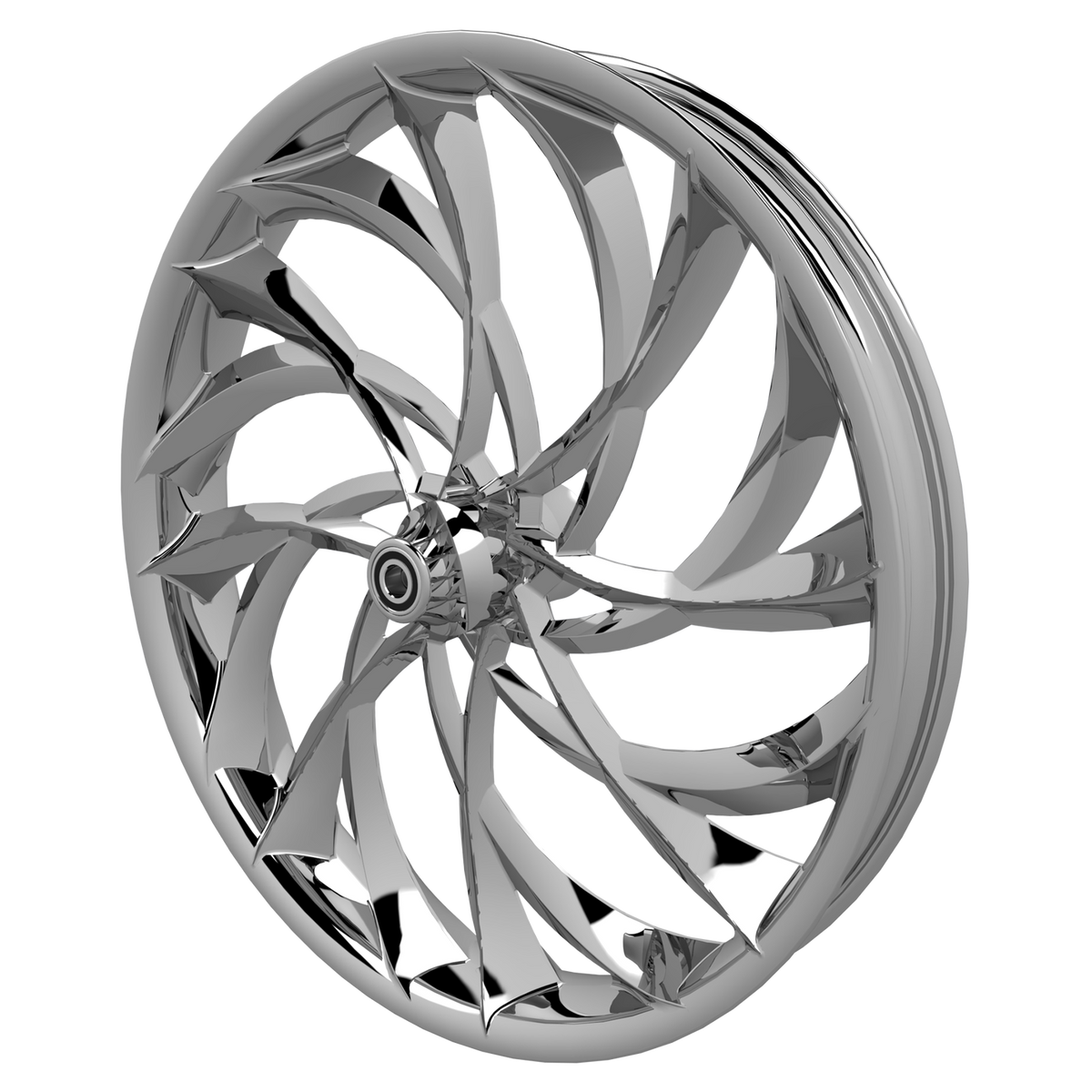 El Kurwa 3D Harley Chrome Wheels