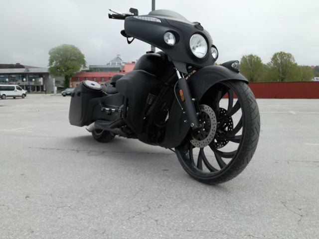 El Krwa Harley Pan America Black Wheels