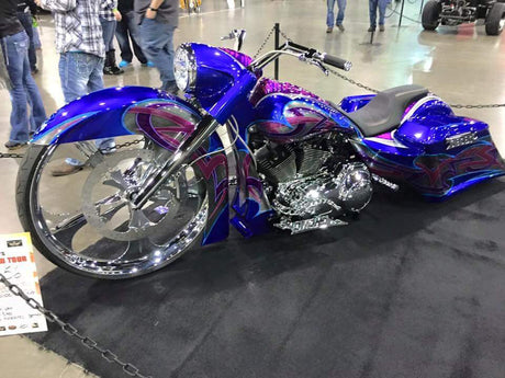 El Toro matching rotor on motorcycle wheel