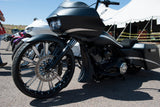 Elliptical Illusion Harley Pan America Black Double Cut Wheels