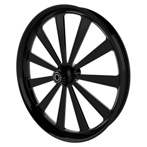 Elliptical Illusion Indian Black Wheels