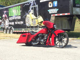 Excalibur Harley Softail | Dyna | Sportster Black Double Cut Wheels