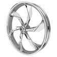 F22 3D Indian Chrome Wheels