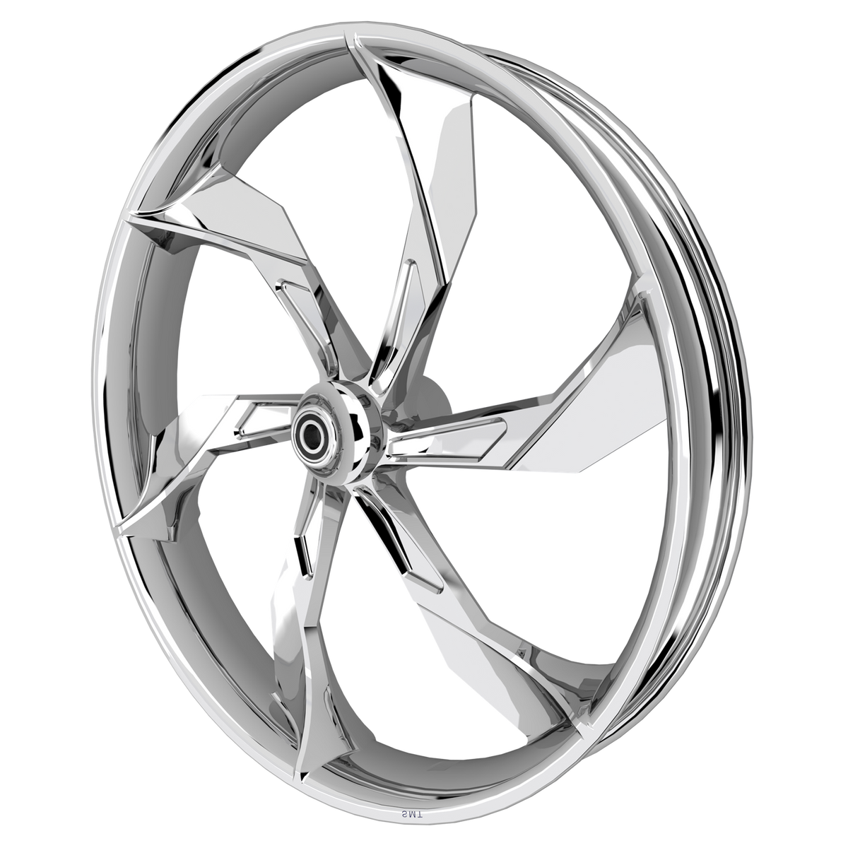 F22 3D Indian Chrome Wheels