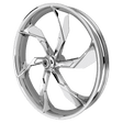 F22 3D Harley Chrome Wheels