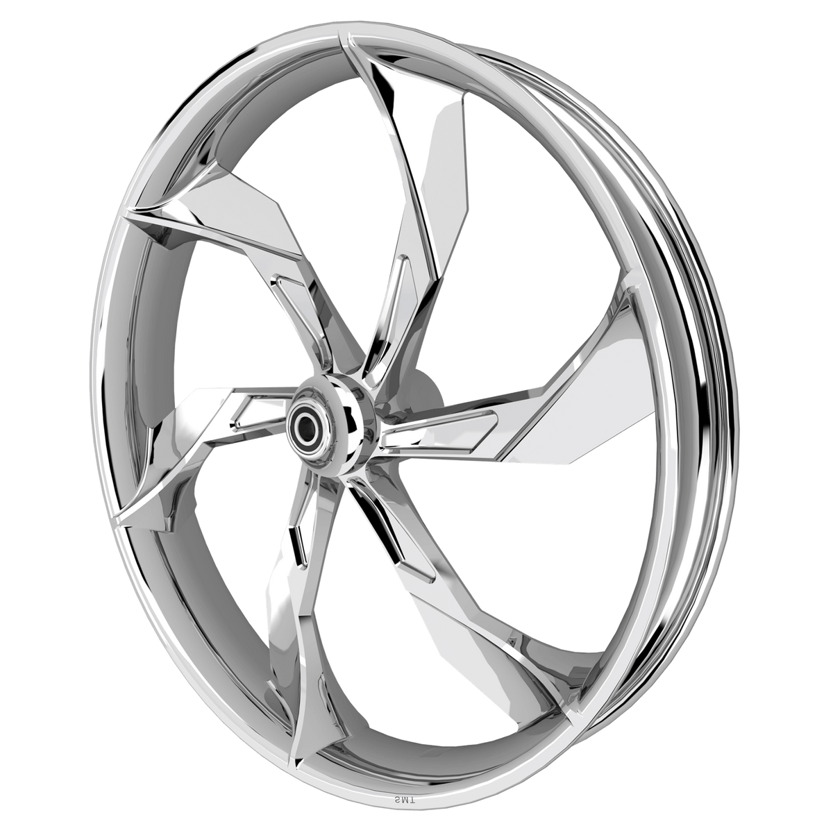 F22 3D Harley Chrome Wheels