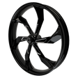 F22 3D Indian Black Double Cut Wheels