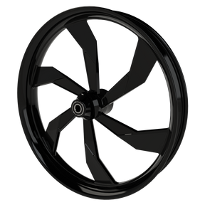 F22 Harley Softail | Dyna | Sportster Black Wheels