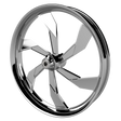 F22 Metric Chrome Wheels