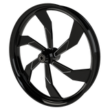 F22 Harley Pan America Black Double Cut Wheels