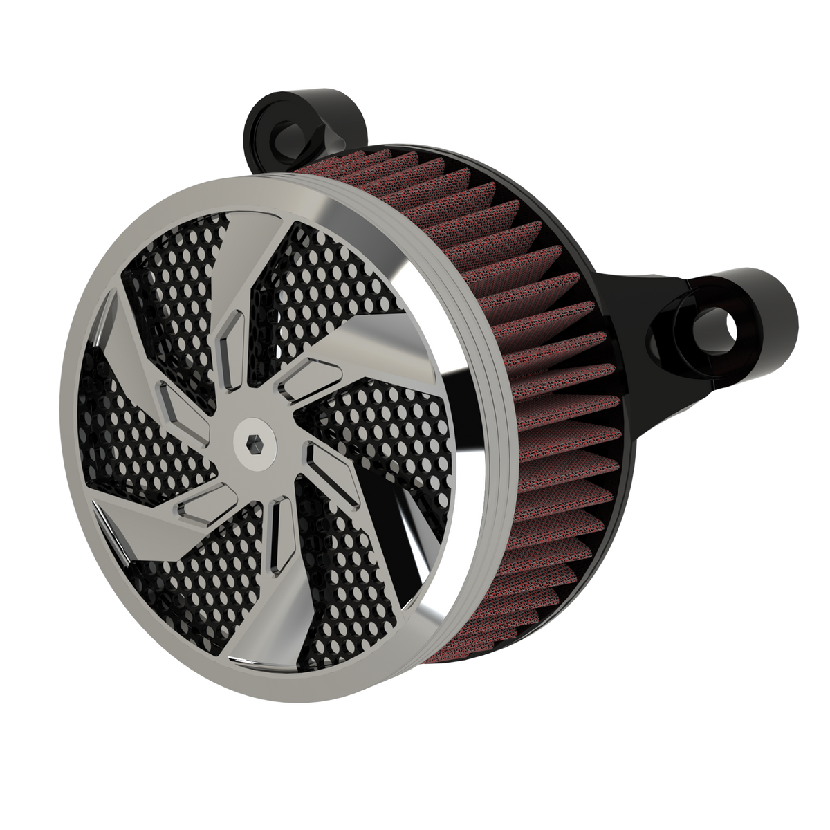 F22 Air Cleaner in chrome