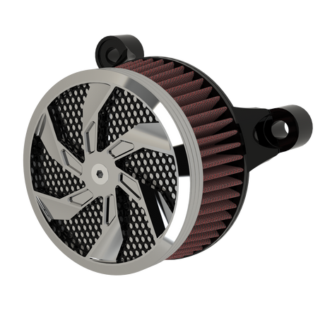 F22 Air Cleaner in chrome