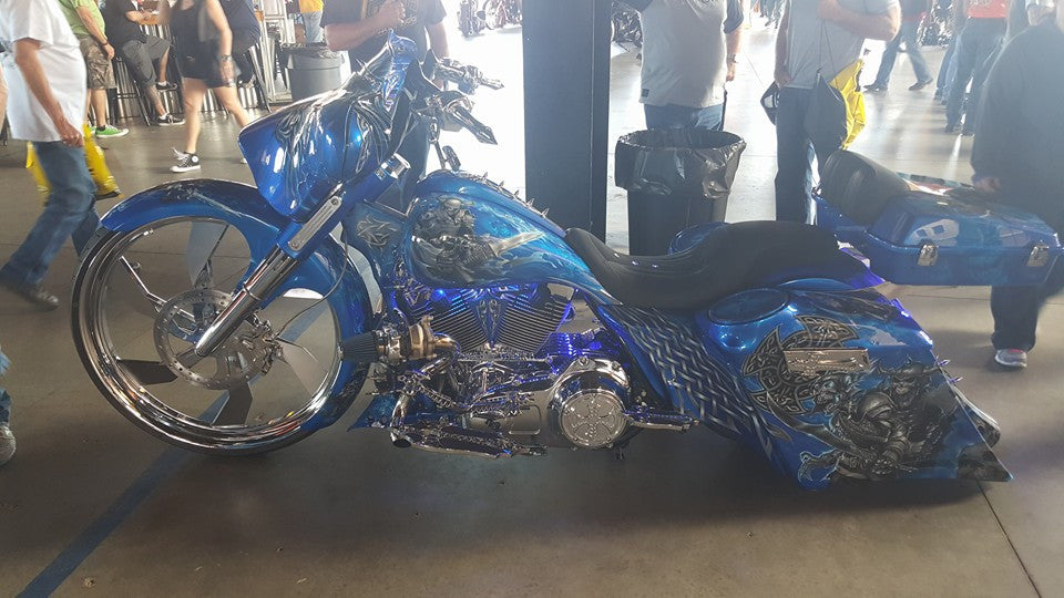 F22 Harley Touring Chrome Wheels