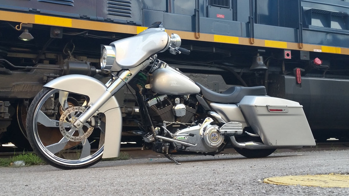 F22 Harley Pan America Chrome Wheels
