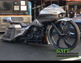 F22 Harley Softail | Dyna | Sportster Black Wheels