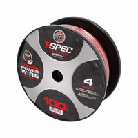 T-Spec V8GT OFC Power Wire | 4 AWG | 100 ft. | Red - V8GT4R-100