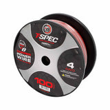 T-Spec V8GT OFC Power Wire | 4 AWG | 100 ft. | Red - V8GT4R-100
