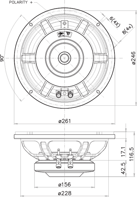 Faital Pro 10RS350