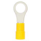 Install Bay Yellow Vinyl Ring Terminal 12-10 Gauge #6 Package of 100 - YVRT6