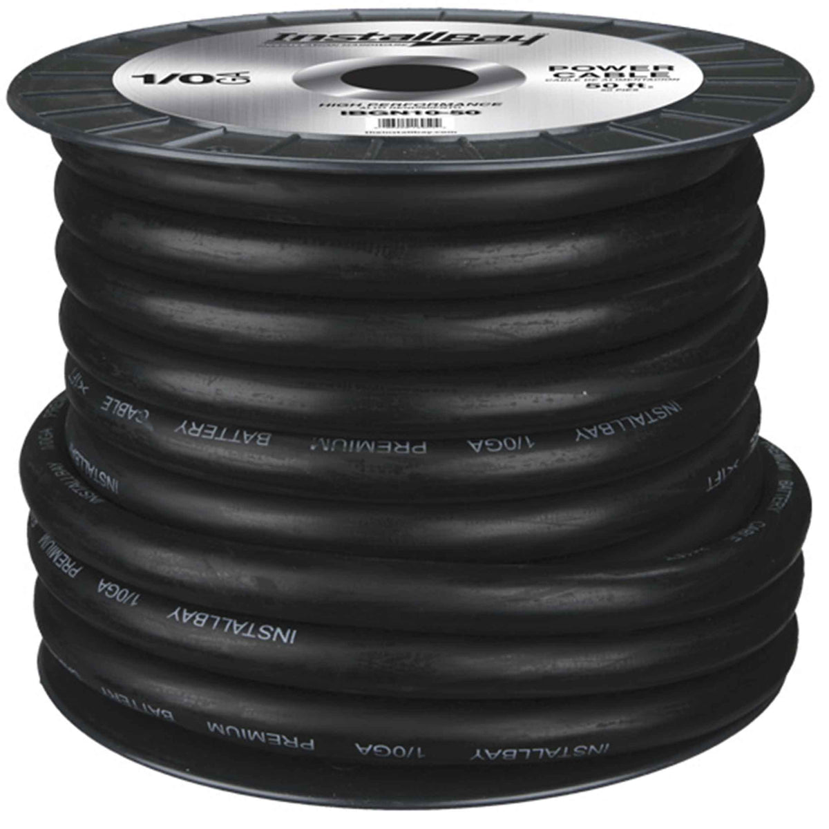 Install Bay CCA Value Line Power Cable 1-0 Gauge - 50 Feet - IBGN10-50