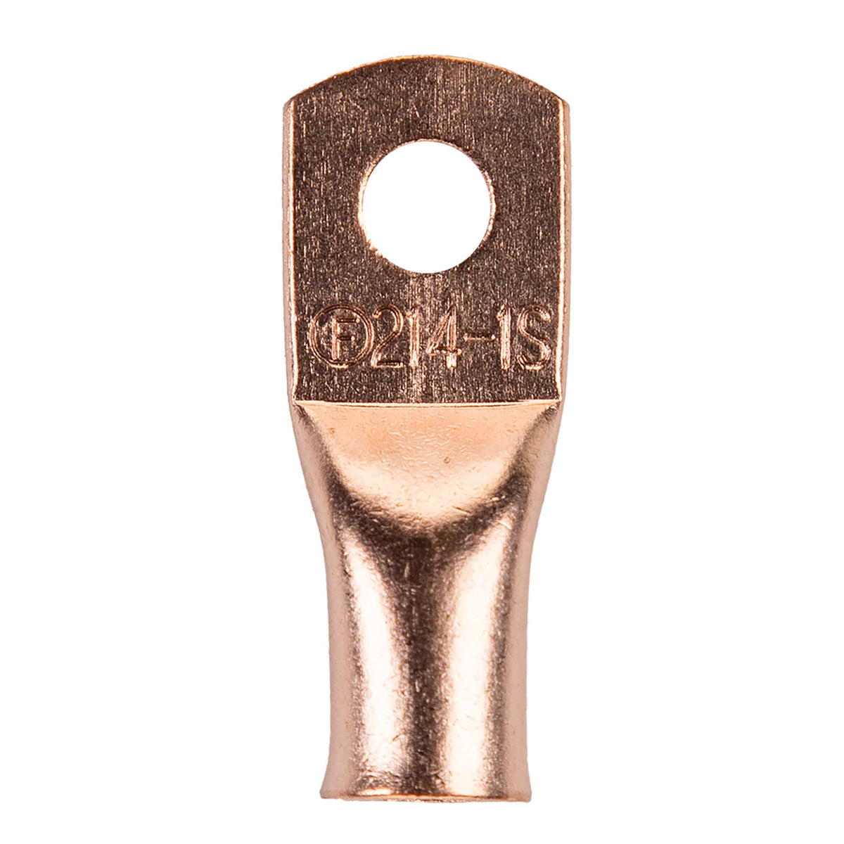 Install Bay Copper Uninsulated Ring Terminal 2 Gauge 1/2 inch - CUR212