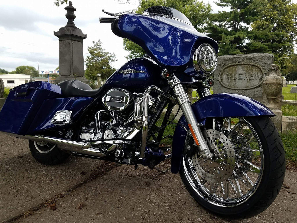 Gasser Harley Touring Chrome Wheels