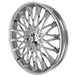 Gasser 3D Harley Chrome Wheels