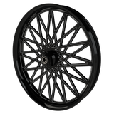 Gasser Harley Touring Black Double Cut Wheels