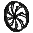 Guinzu 3D Harley Black Wheels