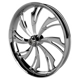 21x5.5 Harley-Davidson Guinzu Chrome Fat Tire Bagger wheel