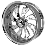 18x7" Harley-Davidson Guinzu Chrome Trike Rear Wheel