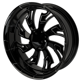 18x7" Harley-Davidson Guinzu Black Double Cut Trike Rear Wheel